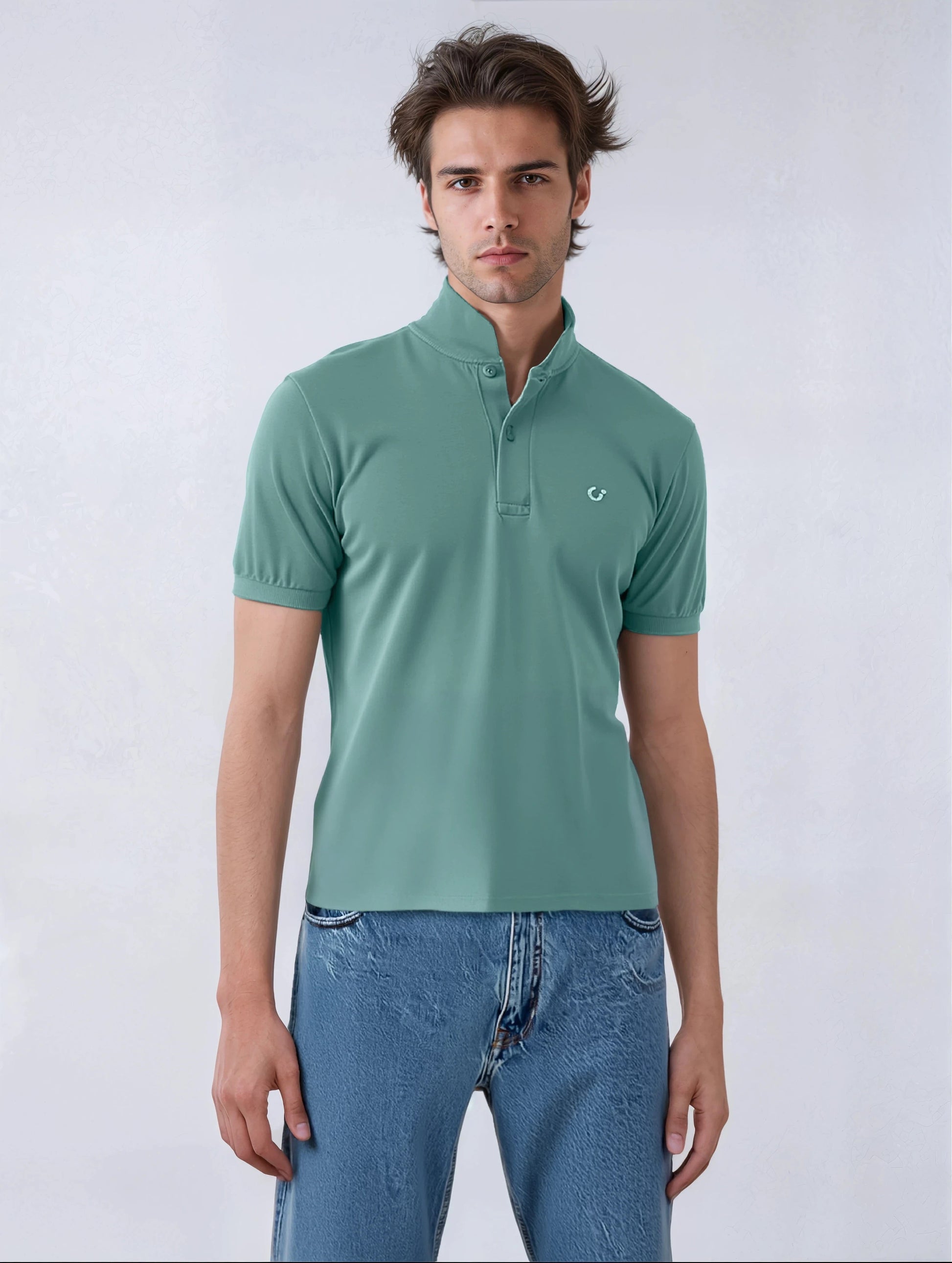Polo Piqué Envejecido Logo - Carácter. Concept Store