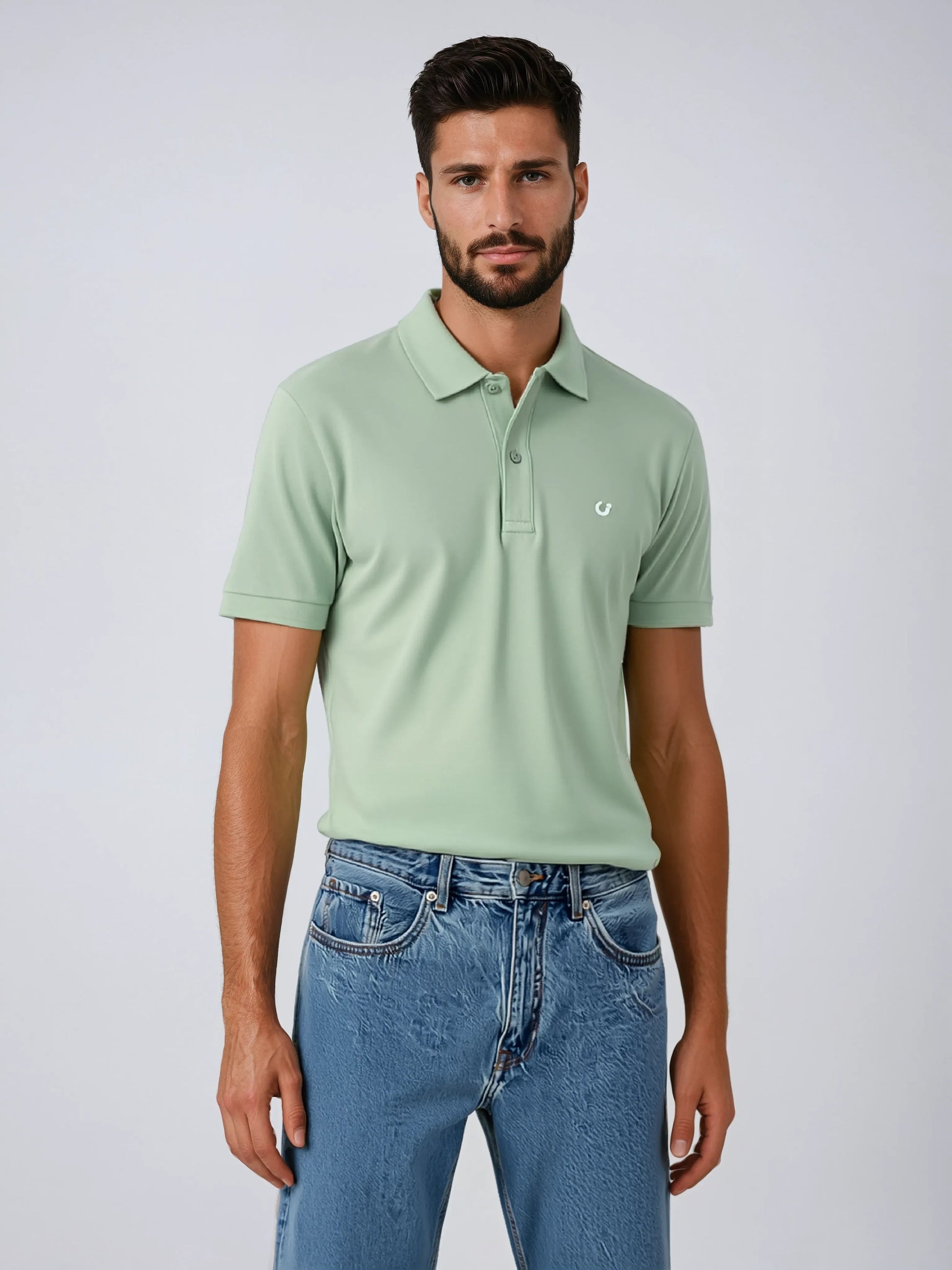 Polo Manga Corta Piqué - Carácter. Concept Store